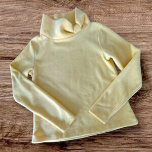 Dudley Stephens Juliet Turtleneck Buttercream Vello Fleece XS NWT